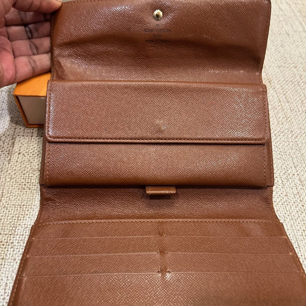 Louis Vuitton Brown Monogram Wallet - Picture 10 of 15